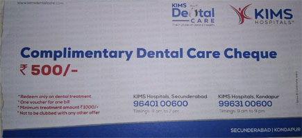 kims dental care offers